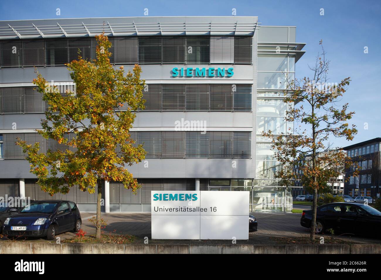 Siemens Building, Technology Center, Technology Park, Bremen, Germany, Europe Stock Photo