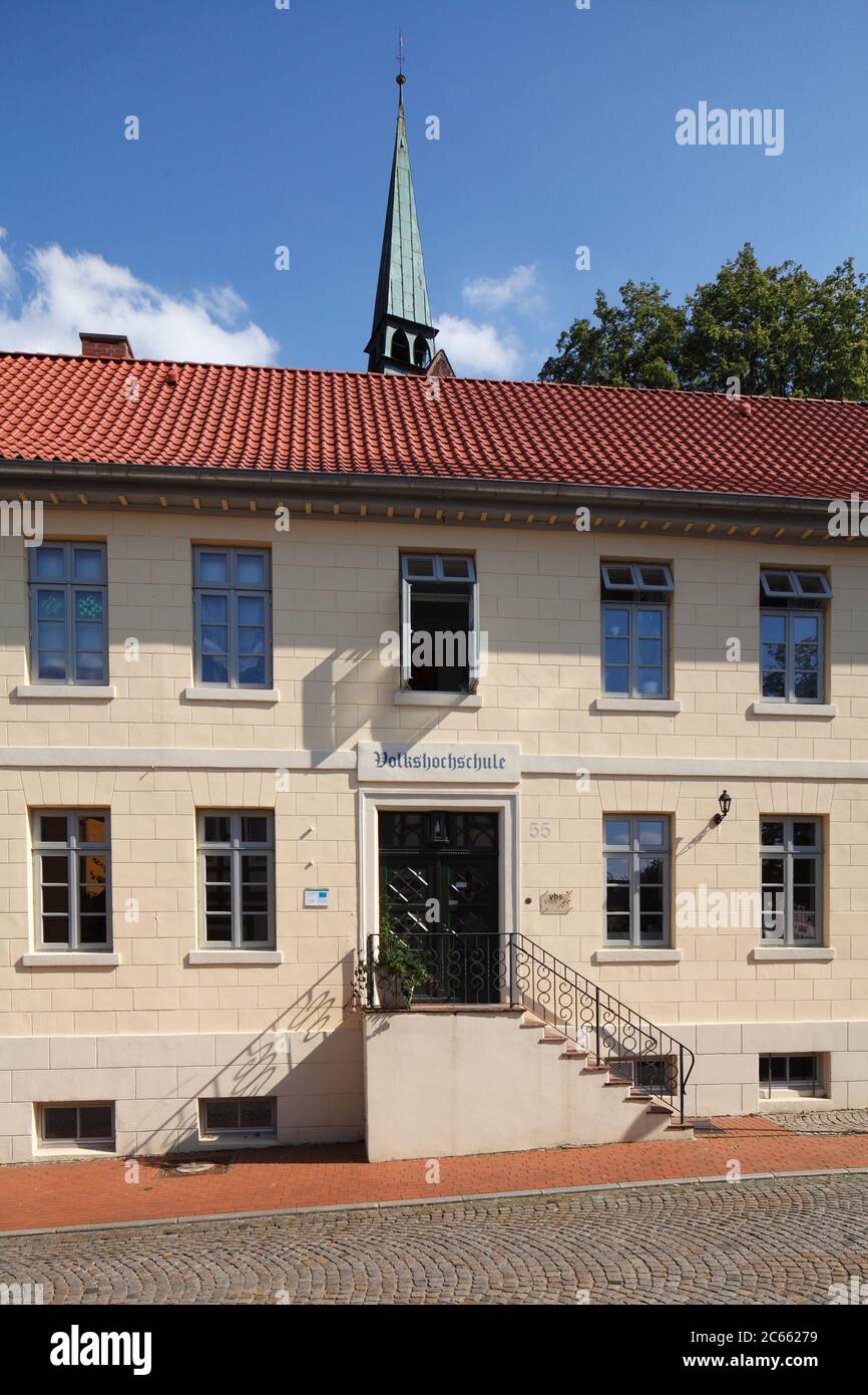 Adult Education Centre in Vilsen, Bruchhausen-Vilsen, Lower Saxony, Germany, Europe Stock Photo