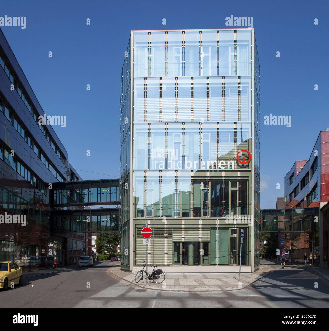 Broadcasting house of the radio station Radio Bremen, broadcasting centre  under public law, Bremen, Germany, Europe Stock Photo - Alamy