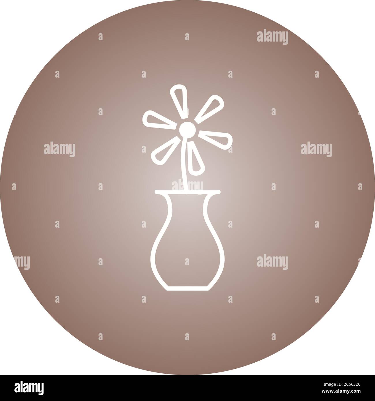 Unique Vase Vector Line Icon Stock Vector Image & Art - Alamy