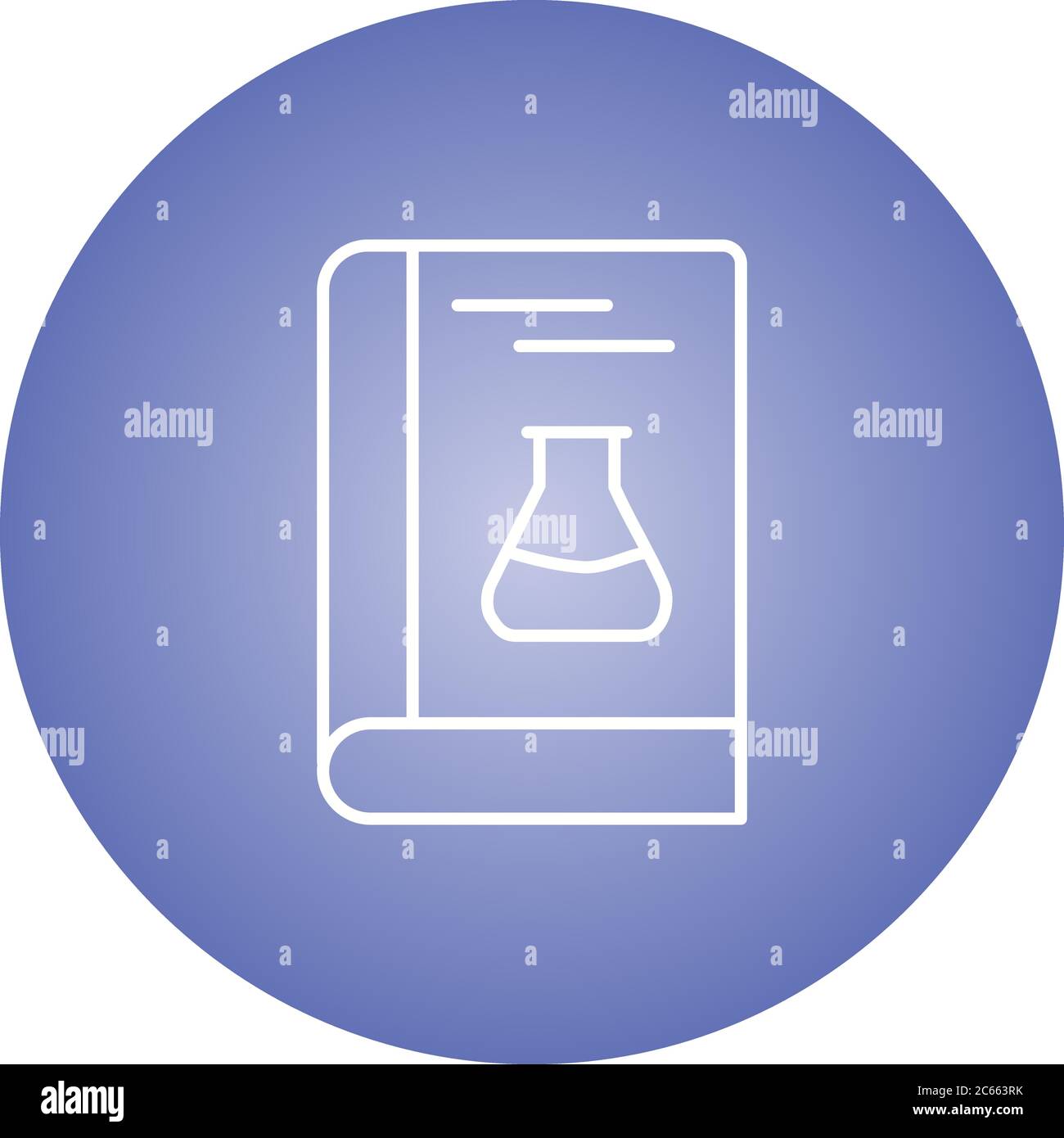 Unique Chemistry Book Vector Line Icon Stock Vector Image & Art - Alamy