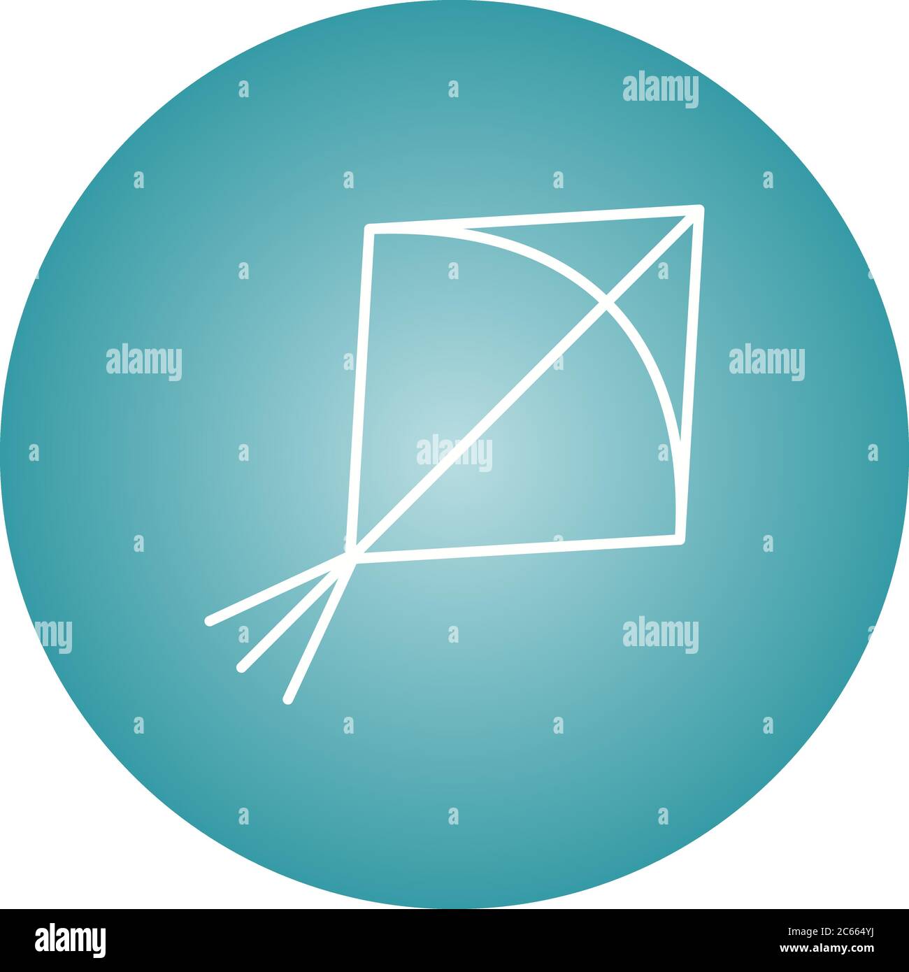 Unique Kite Vector Line Icon Stock Vector Image & Art - Alamy