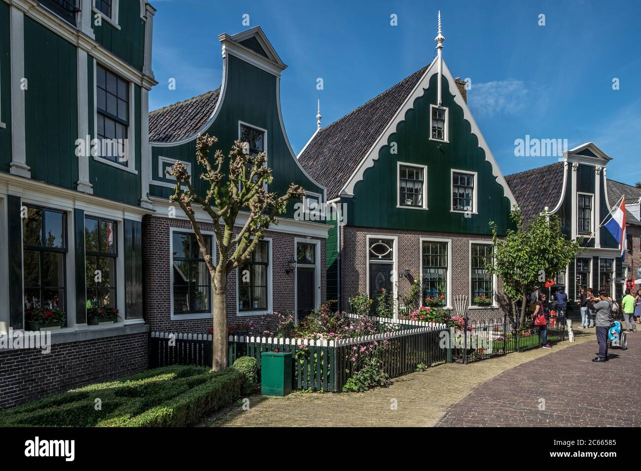 House line in Alkmaar, Holland, Netherlands Stock Photo