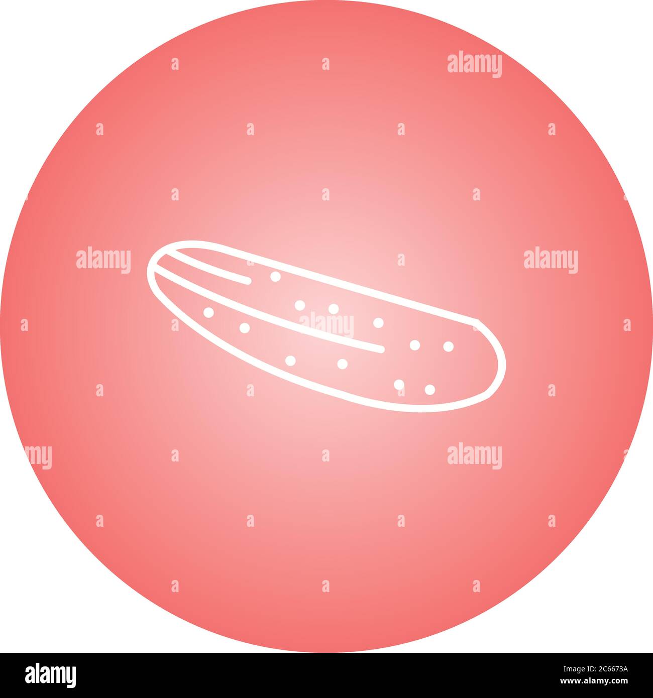 Unique Cucumber Vector Line Icon Stock Vector Image & Art - Alamy