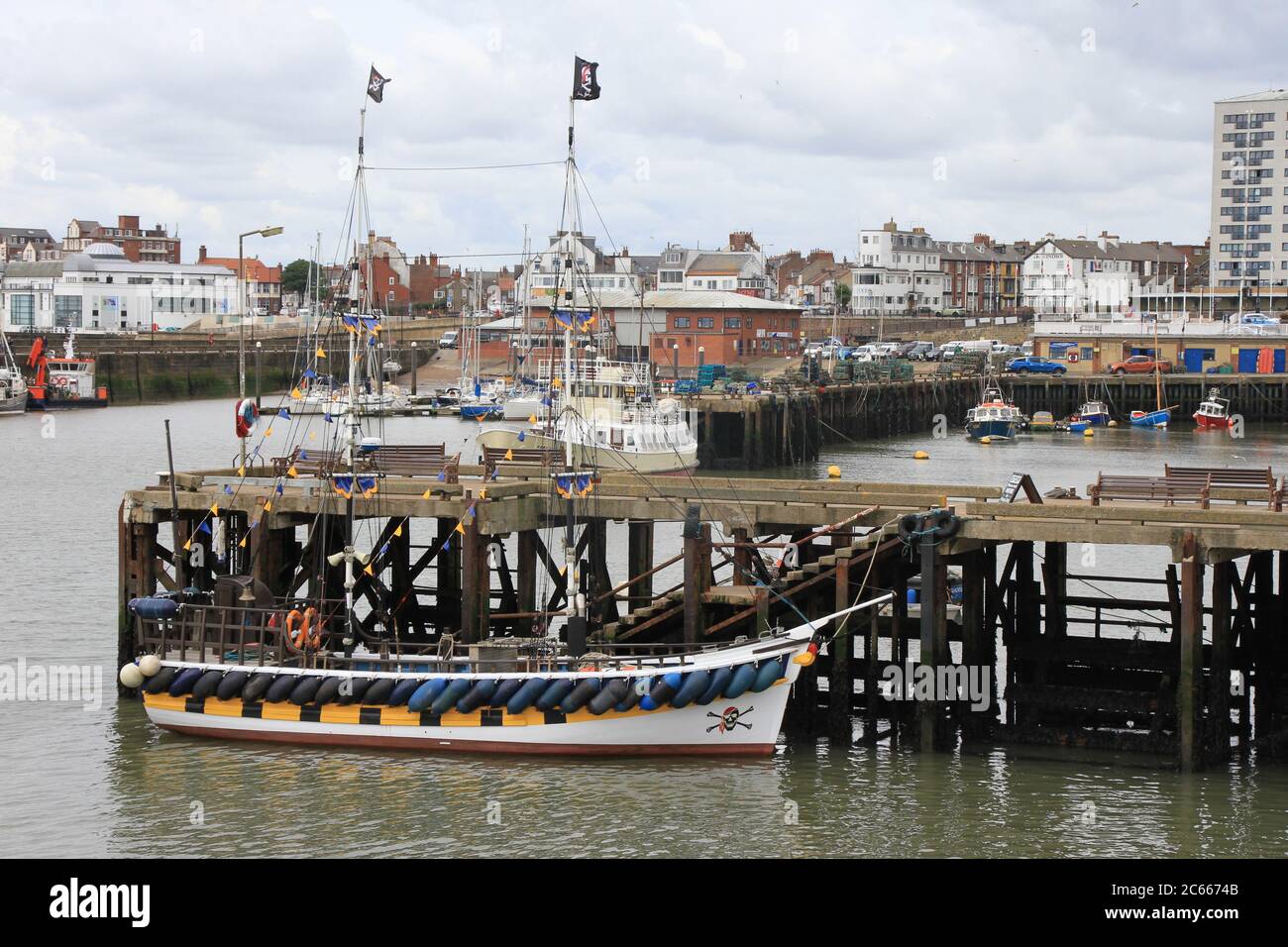 scenes from Bridlington, East Yorkshire Stock Photo