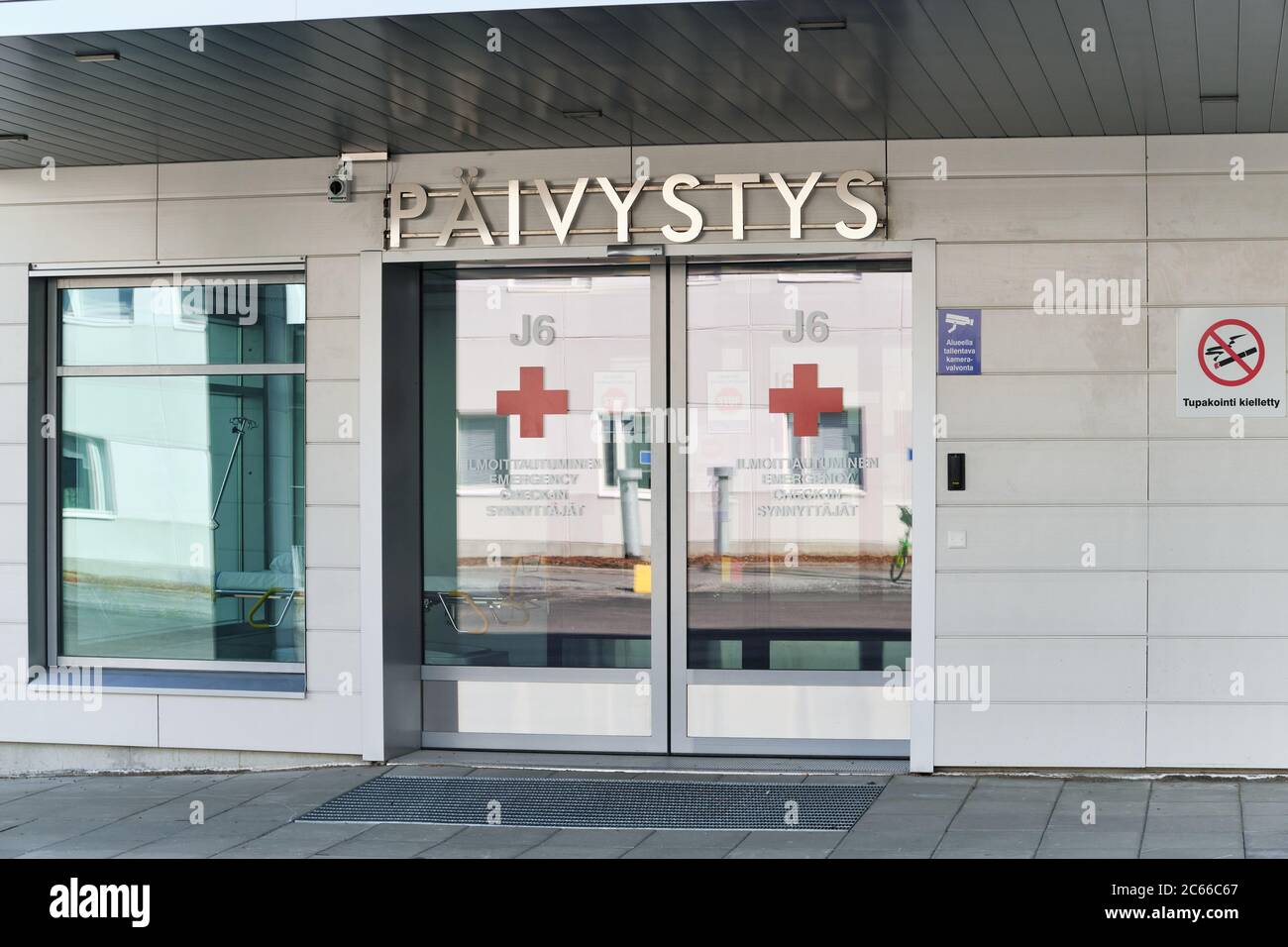 Joensuu, Finland - April 19, 2020: The brand new building of North Karelia  Central Hospital emergency rooms Stock Photo - Alamy