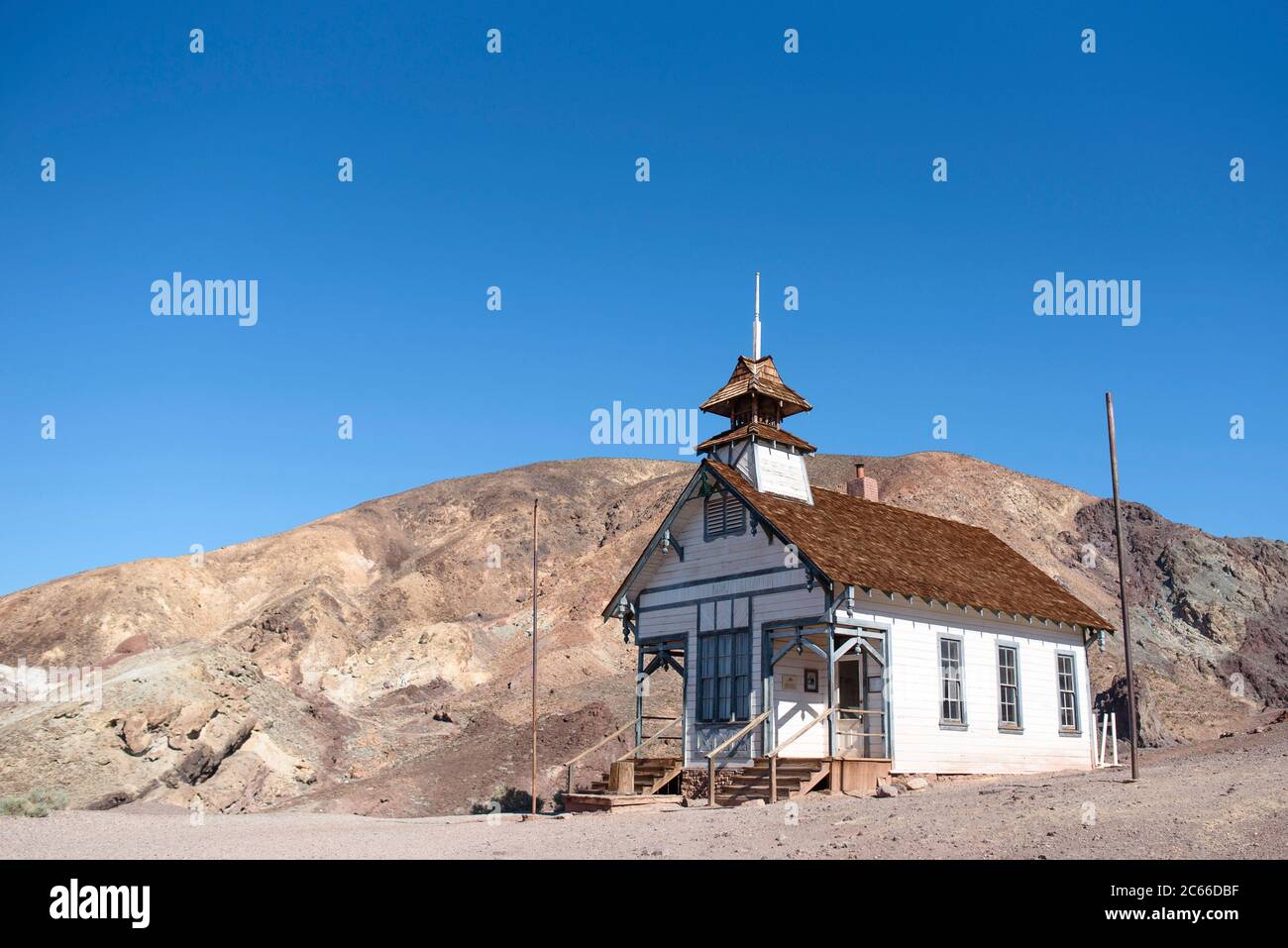 Calico Ghost Town, ghost town in California, USA Stock Photo