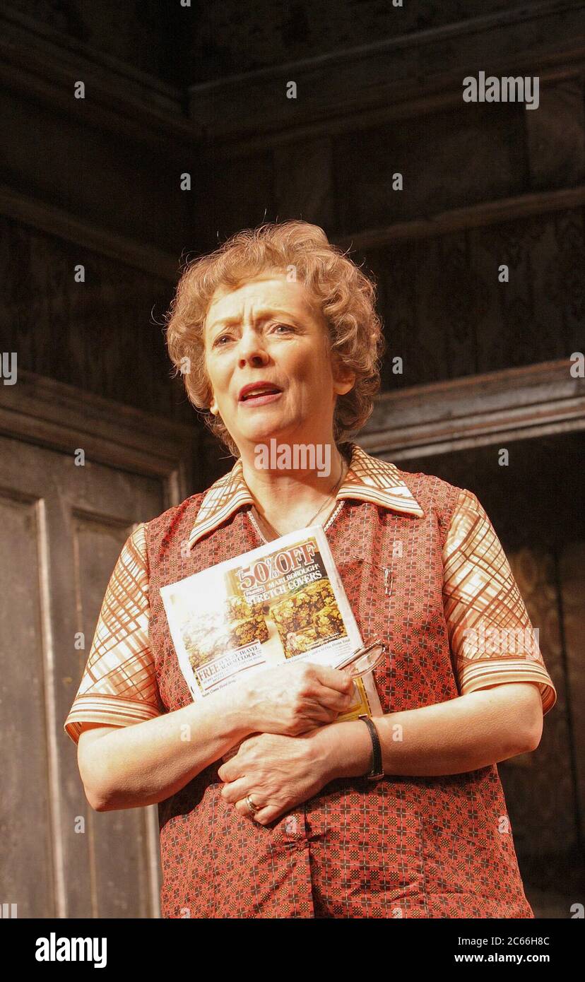 Alison Steadman (Connie Craven) in ENJOY by Alan at the Gielgud