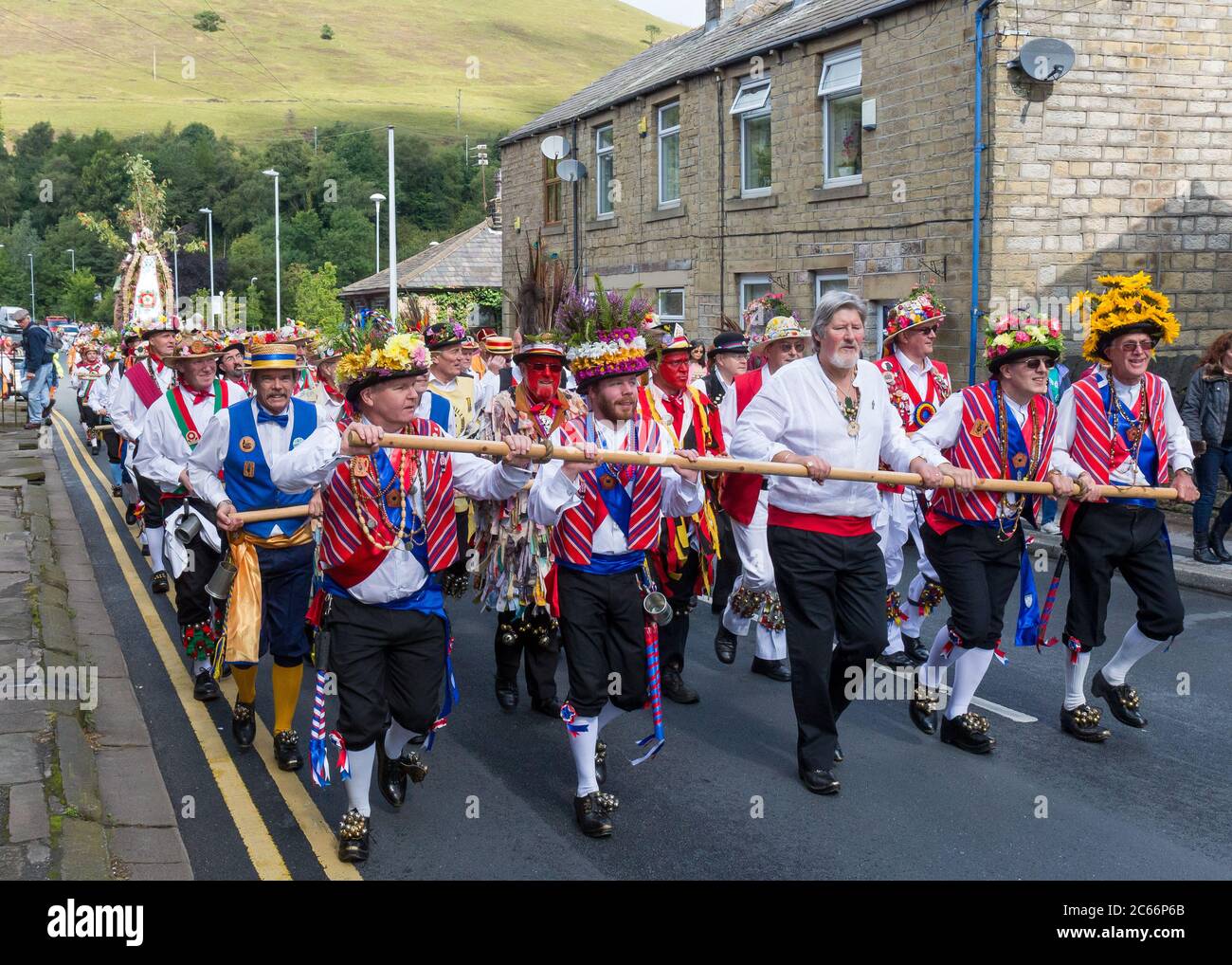Traditional rushcart hires stock photography and images Alamy