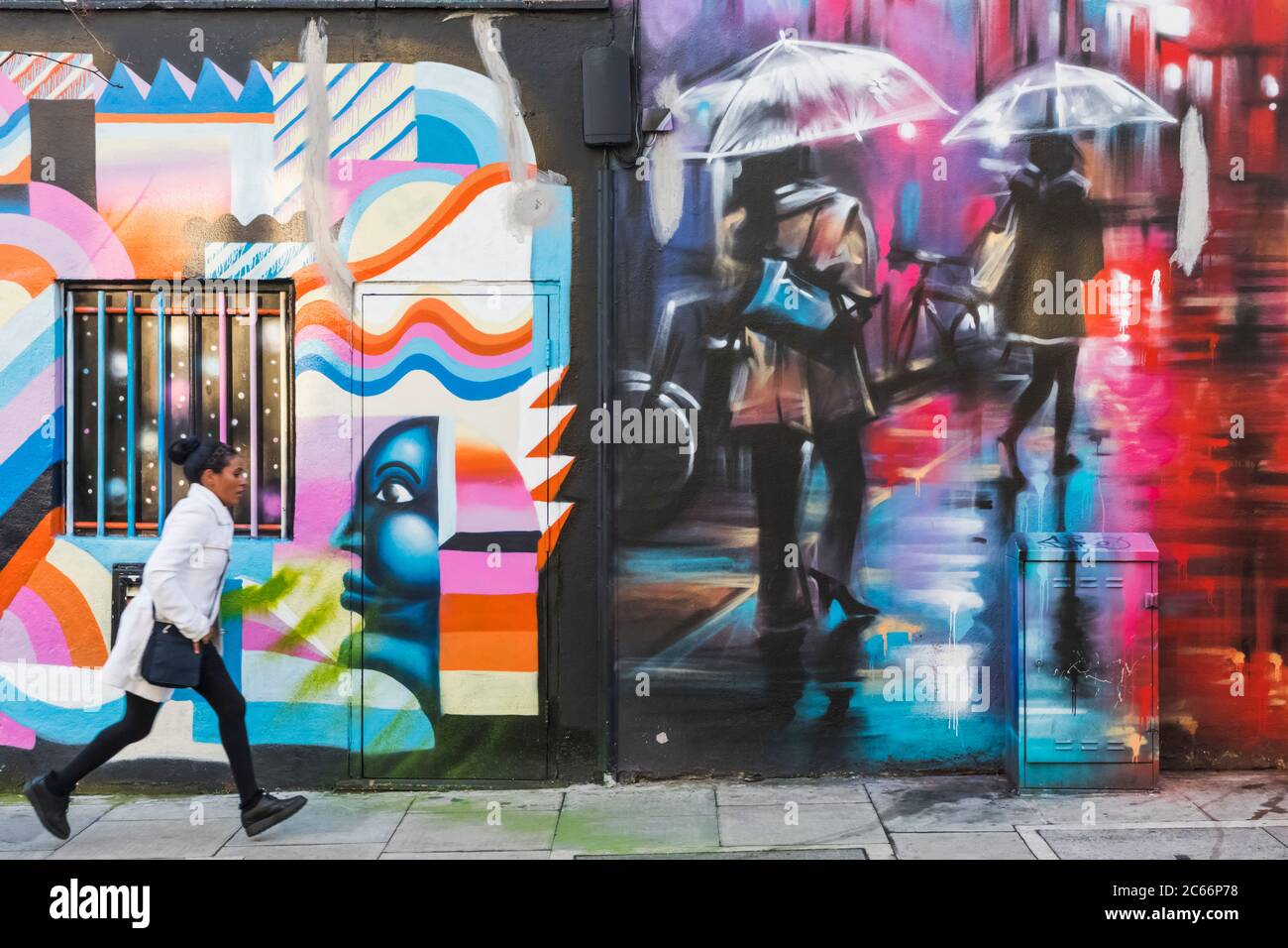 England, London, Camden, Camden Town, Street Scene Stock Photo