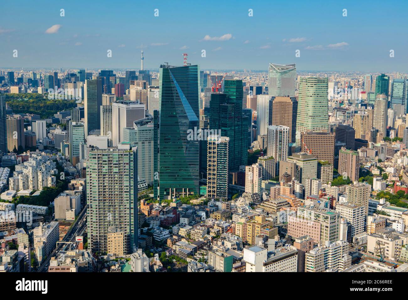 Japan, Tokyo City, Shimbashi and Marunouchi districs Stock Photo