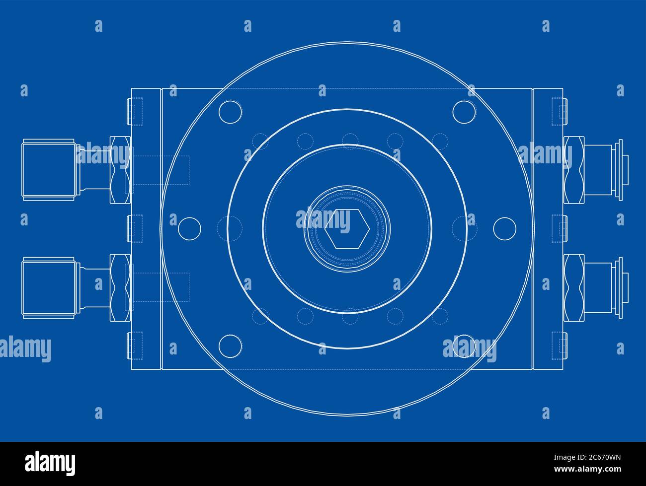 Abstract industry object concept Stock Photo - Alamy