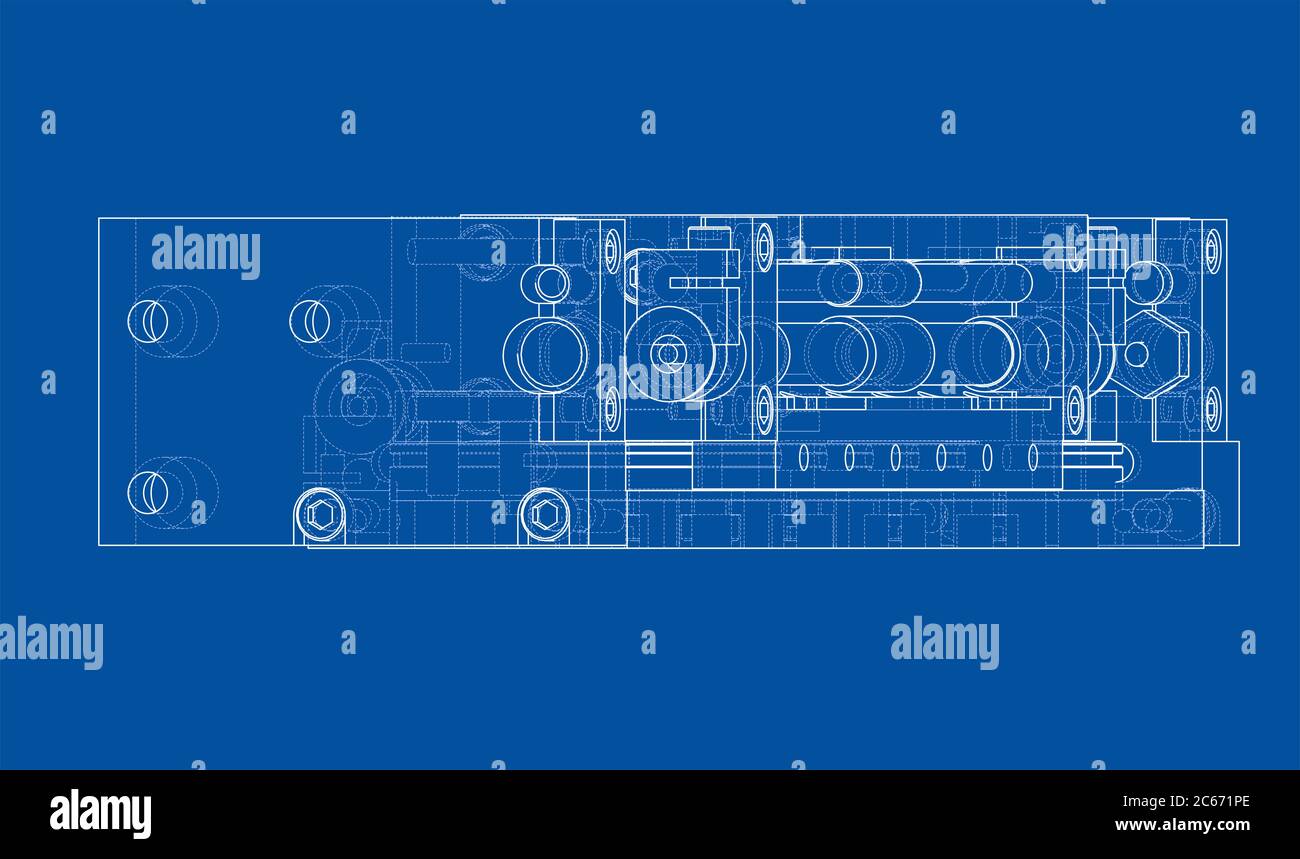 Abstract industry object concept Stock Photo - Alamy