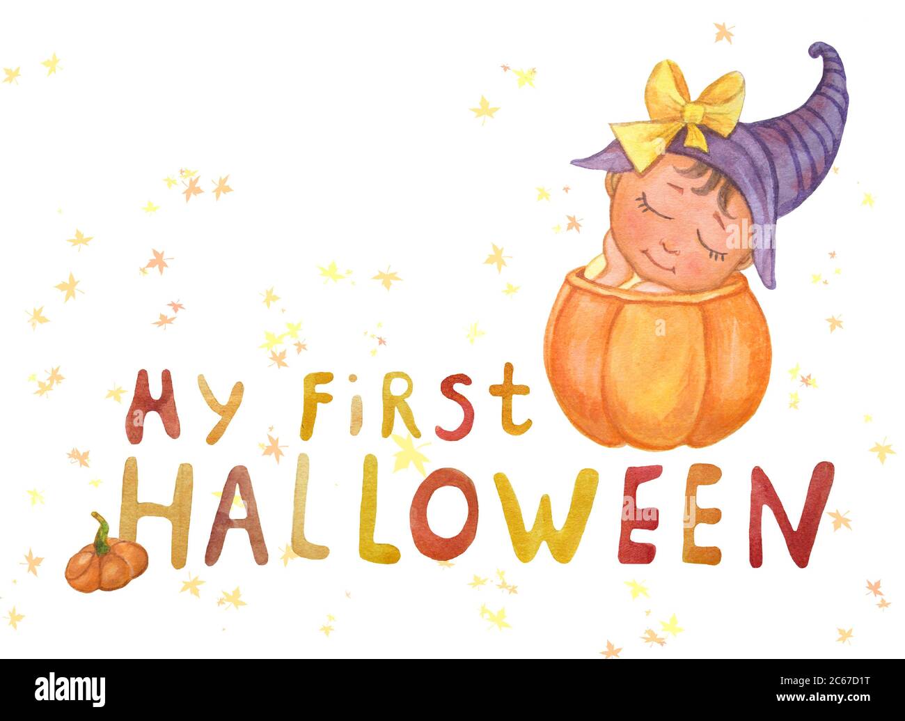 Funny child in witch Cut Out Stock Images & Pictures - Alamy