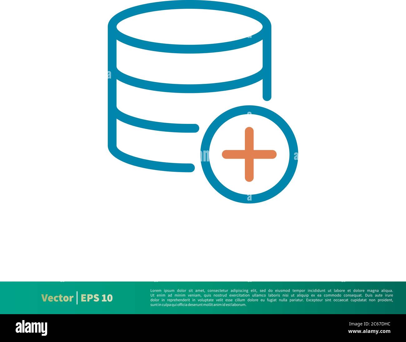 Data Storage Essential Icon Vector Logo Template Illustration Design. Editable Vector EPS 10. Stock Vector