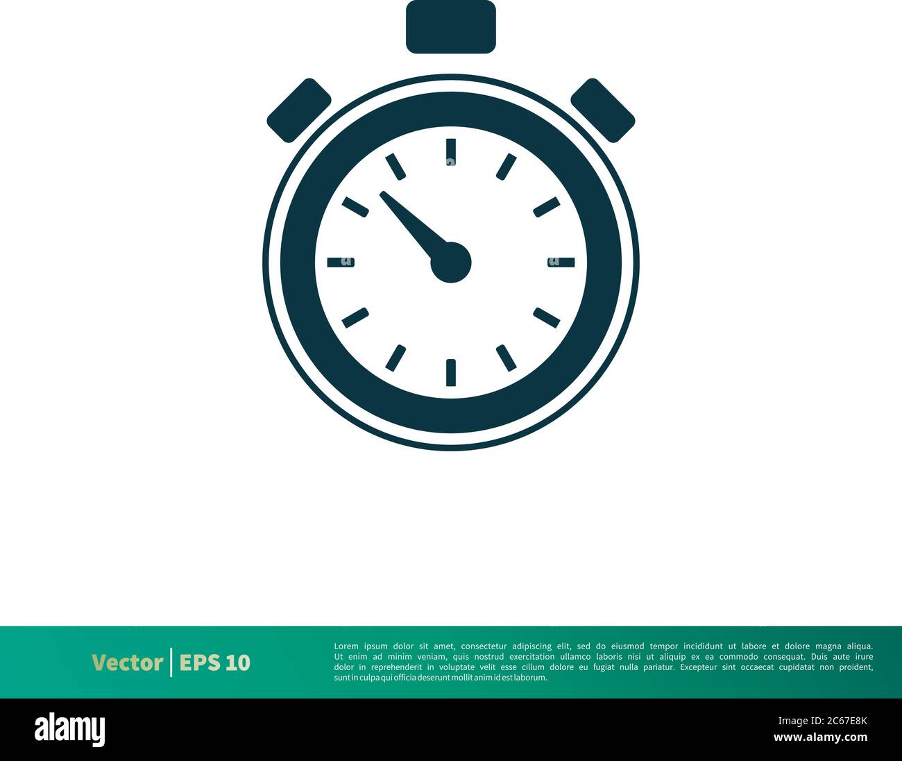 Classic stopwatch vector eps 10 hi-res stock photography and images - Alamy