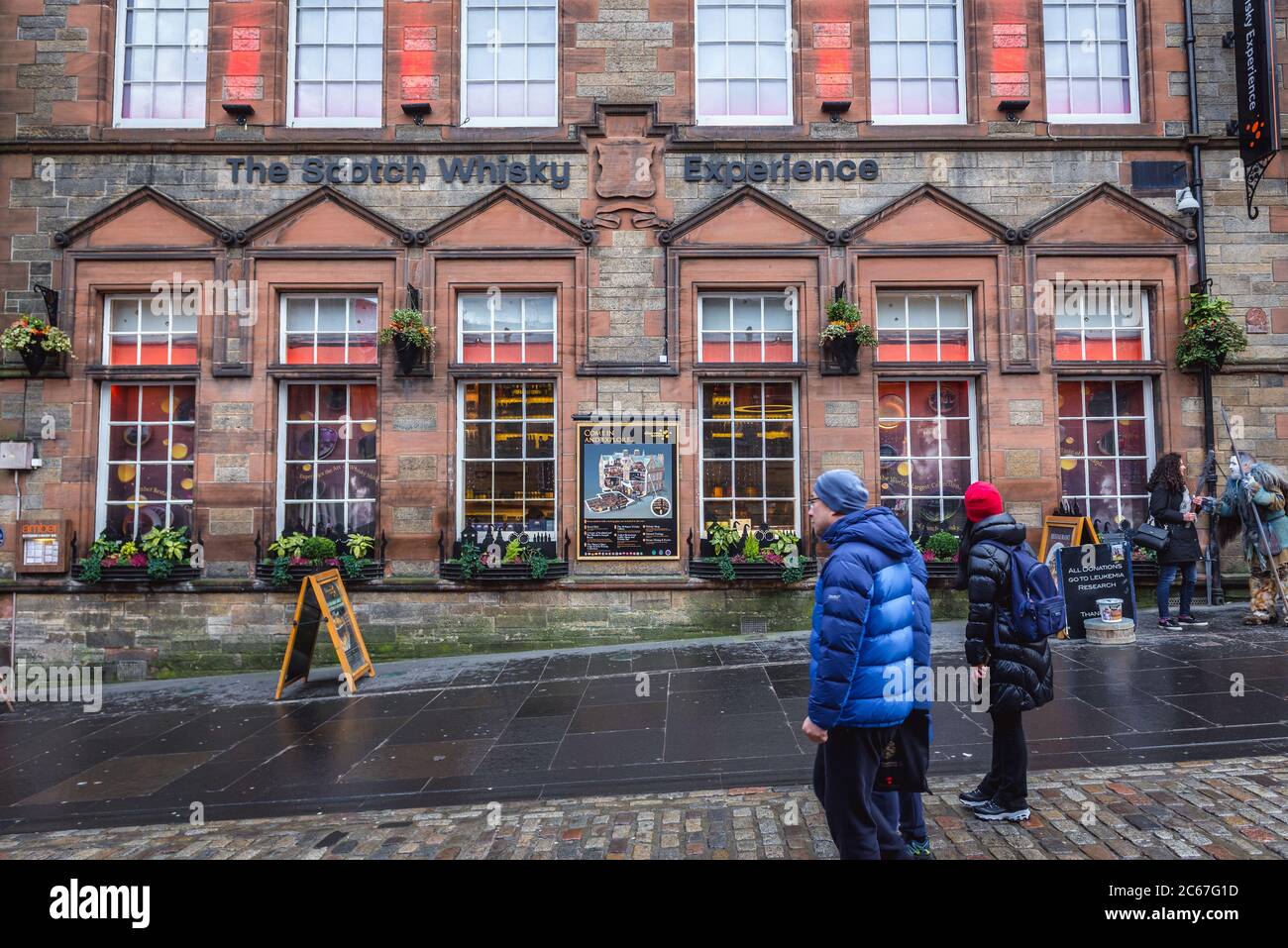 The Scotch Whisky Experience visitor attraction at Royal Mile