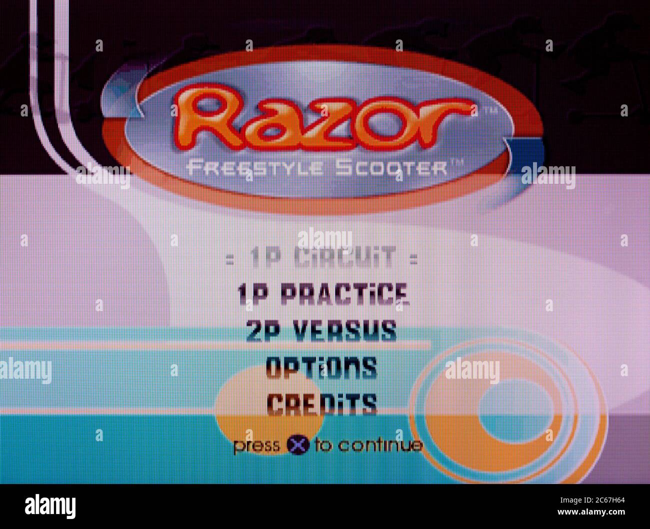 Razor Freestyle Scooter - Sony Playstation 1 PS1 PSX - Editorial use ...