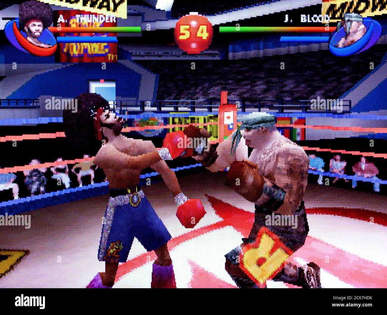 Ready 2 Rumble Boxing 2 - Sony Playstation 1 PS1 PSX - Editorial use only  Stock Photo - Alamy