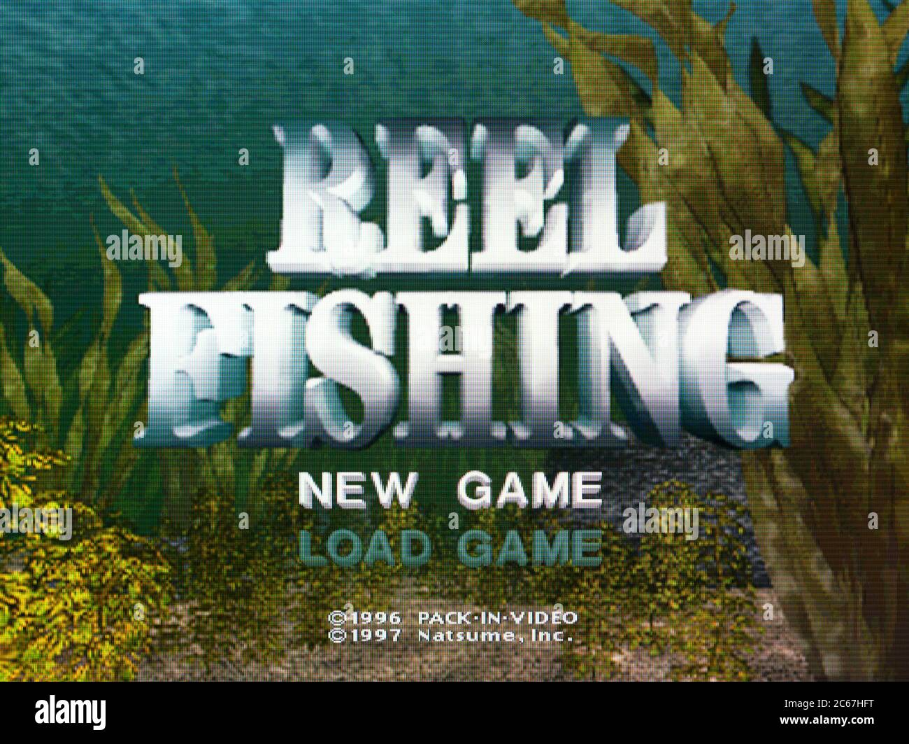 Reel Fishing - Sony Playstation 1 PS1 PSX - Editorial use only