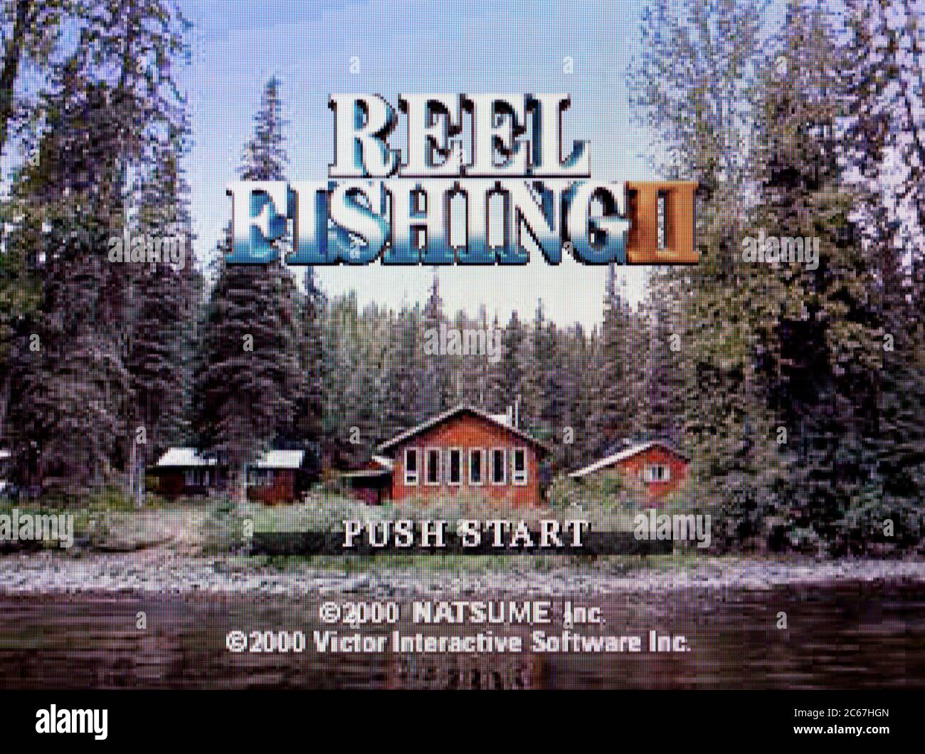 Reel Fishing II 2 - Sony Playstation 1 PS1 PSX - Editorial use