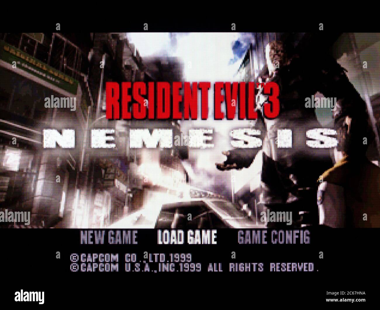 Resident Evil 3 Nemesis - Sony Playstation 1 PS1 PSX - Editorial use only  Stock Photo - Alamy