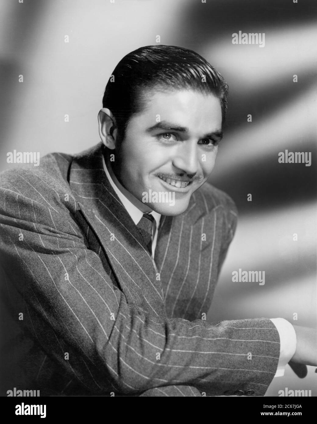 Actor Alan Curtis, Head and Shoulders Publicity Portrait, RKO Radio