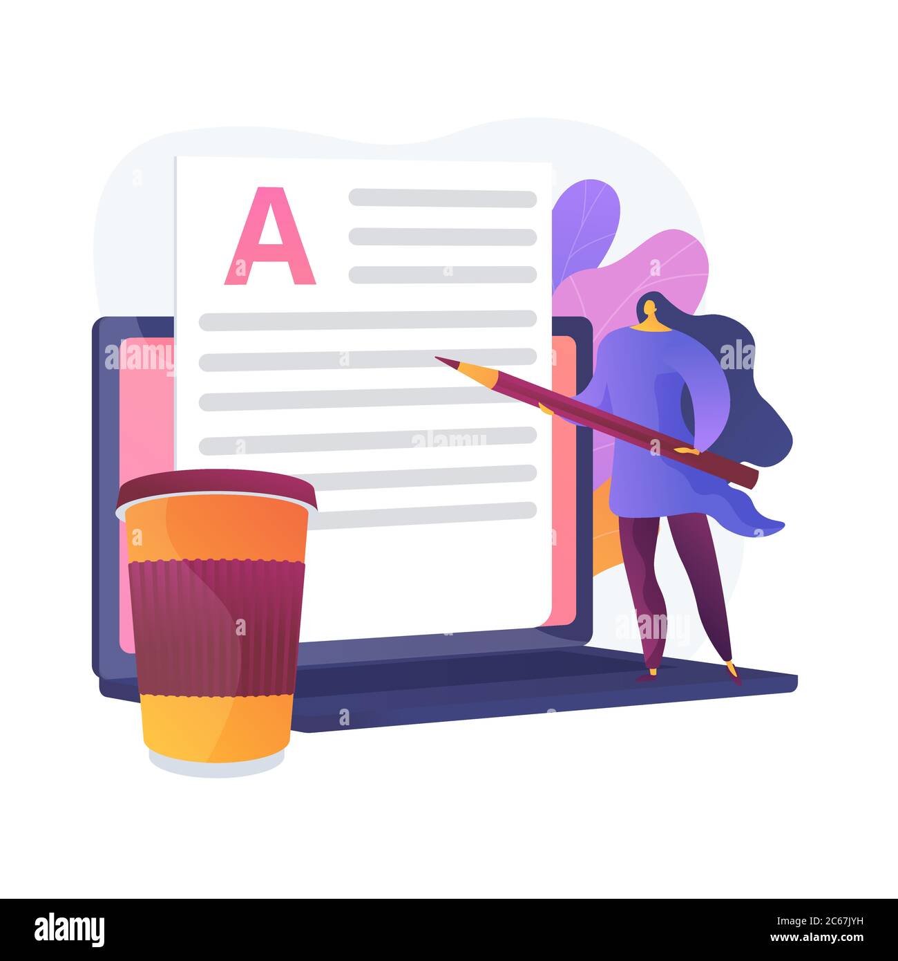 Narrative writer Stock Vector Images - Alamy