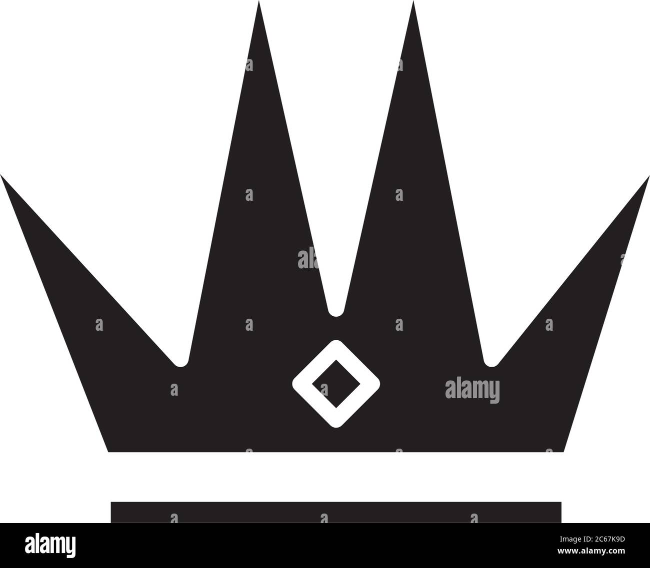 royal crown of duke silhouette style icon vector illustration design ...