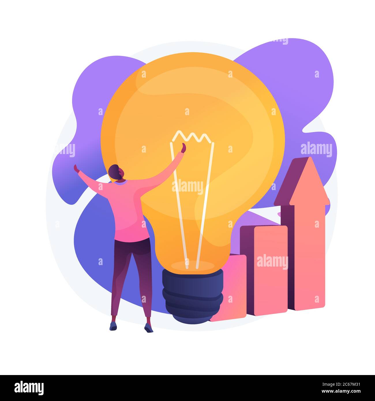 Idea vector concept metaphor Stock Vector Image & Art - Alamy
