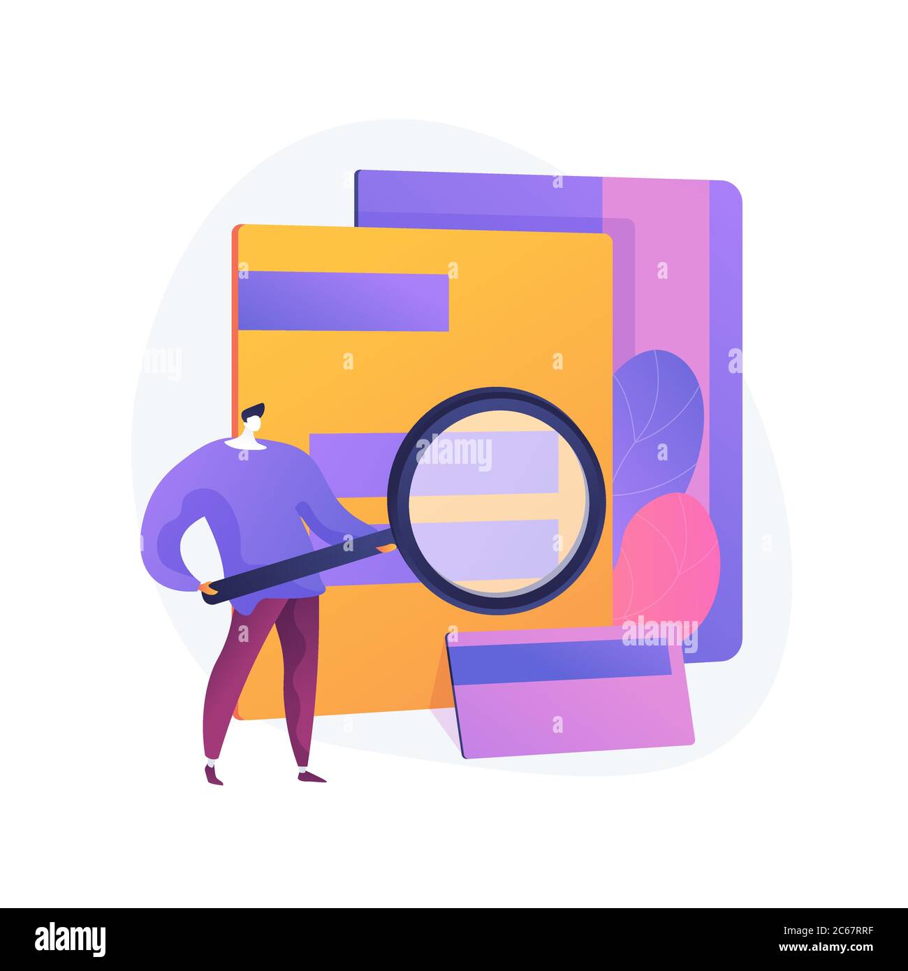Online archive vector concept metaphor Stock Vector Image & Art - Alamy