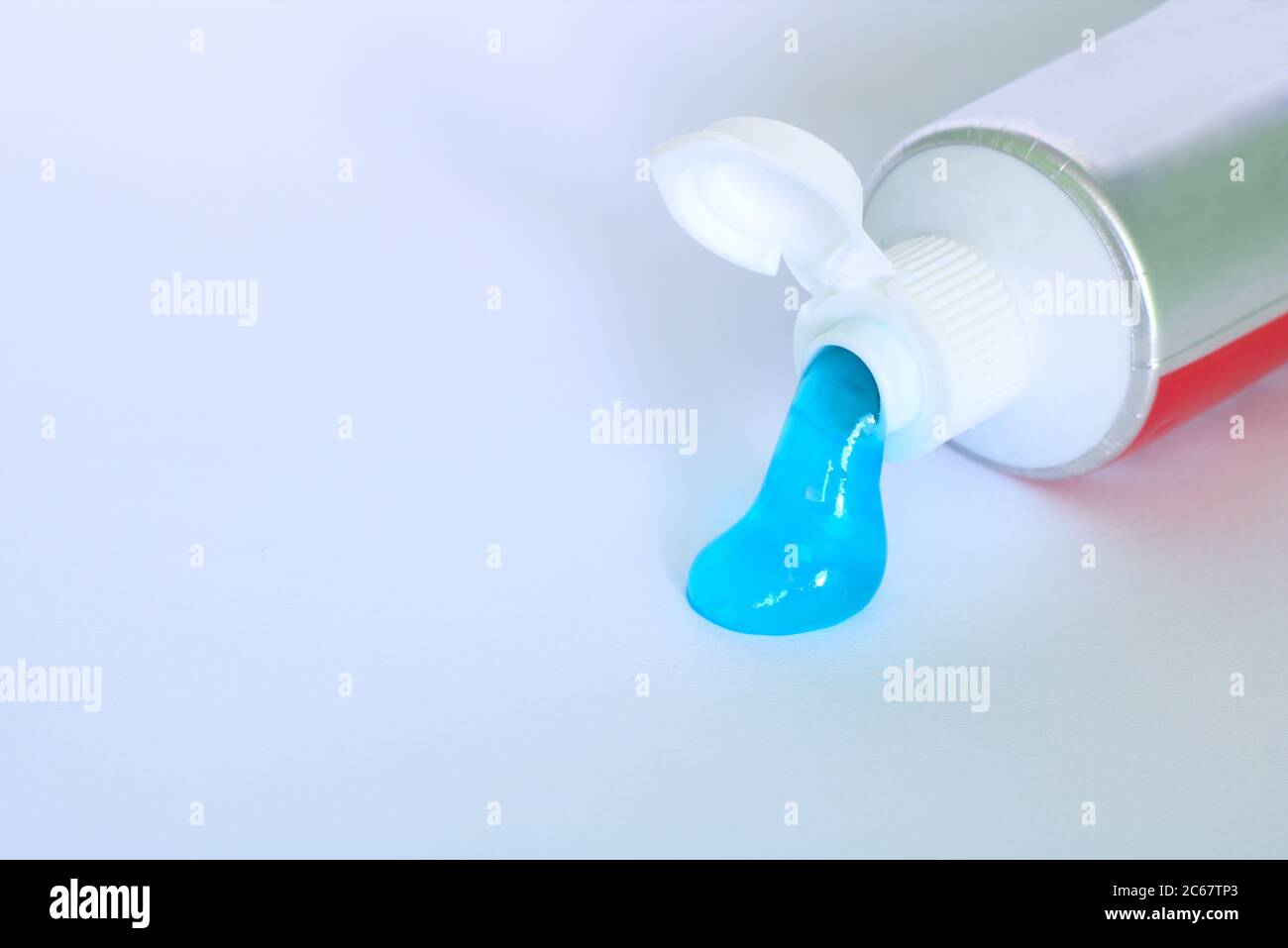 A tube of toothpaste Stock Photo Alamy