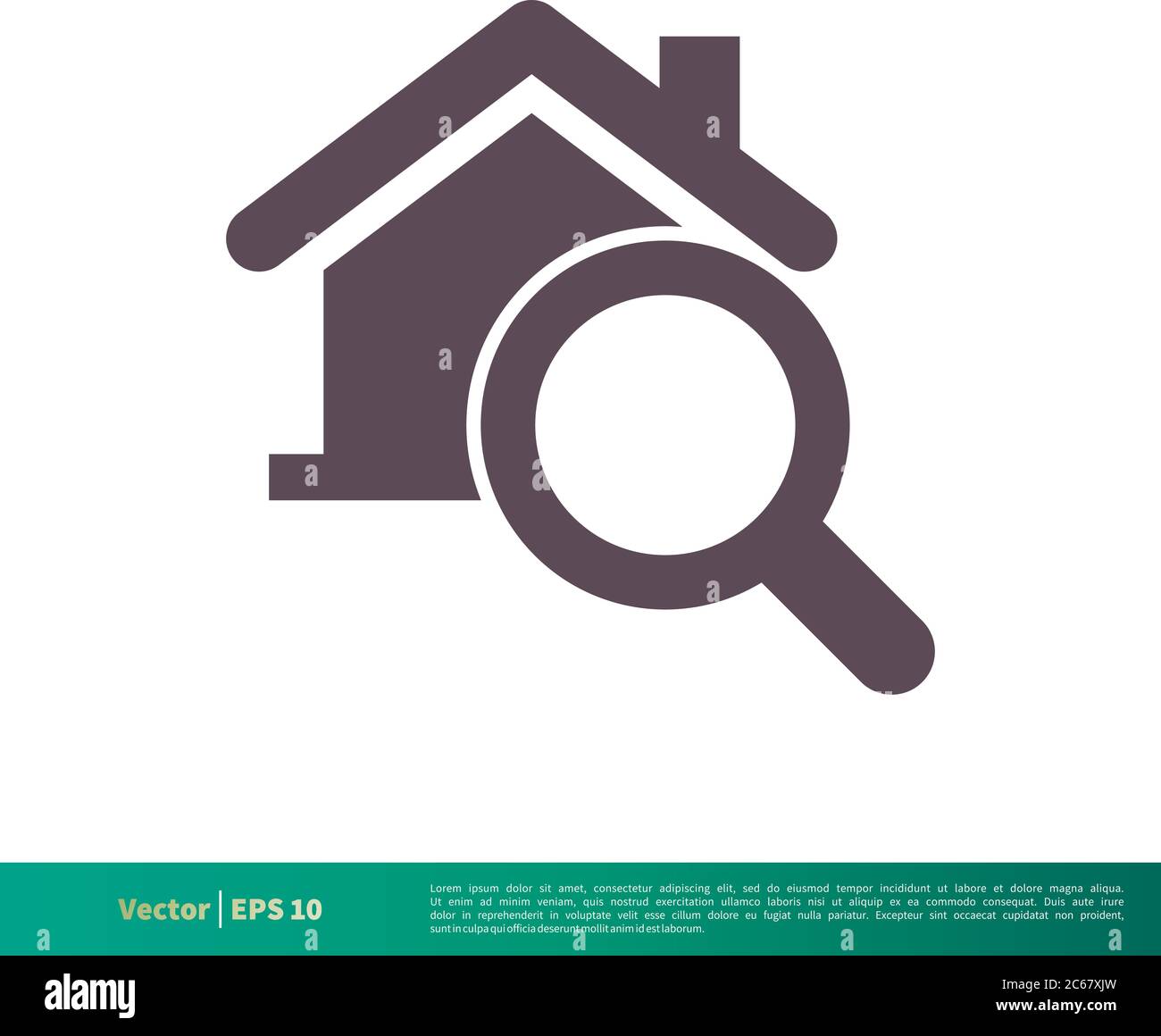 Home or House, Building, Real Estate Icon Vector Logo Template ...
