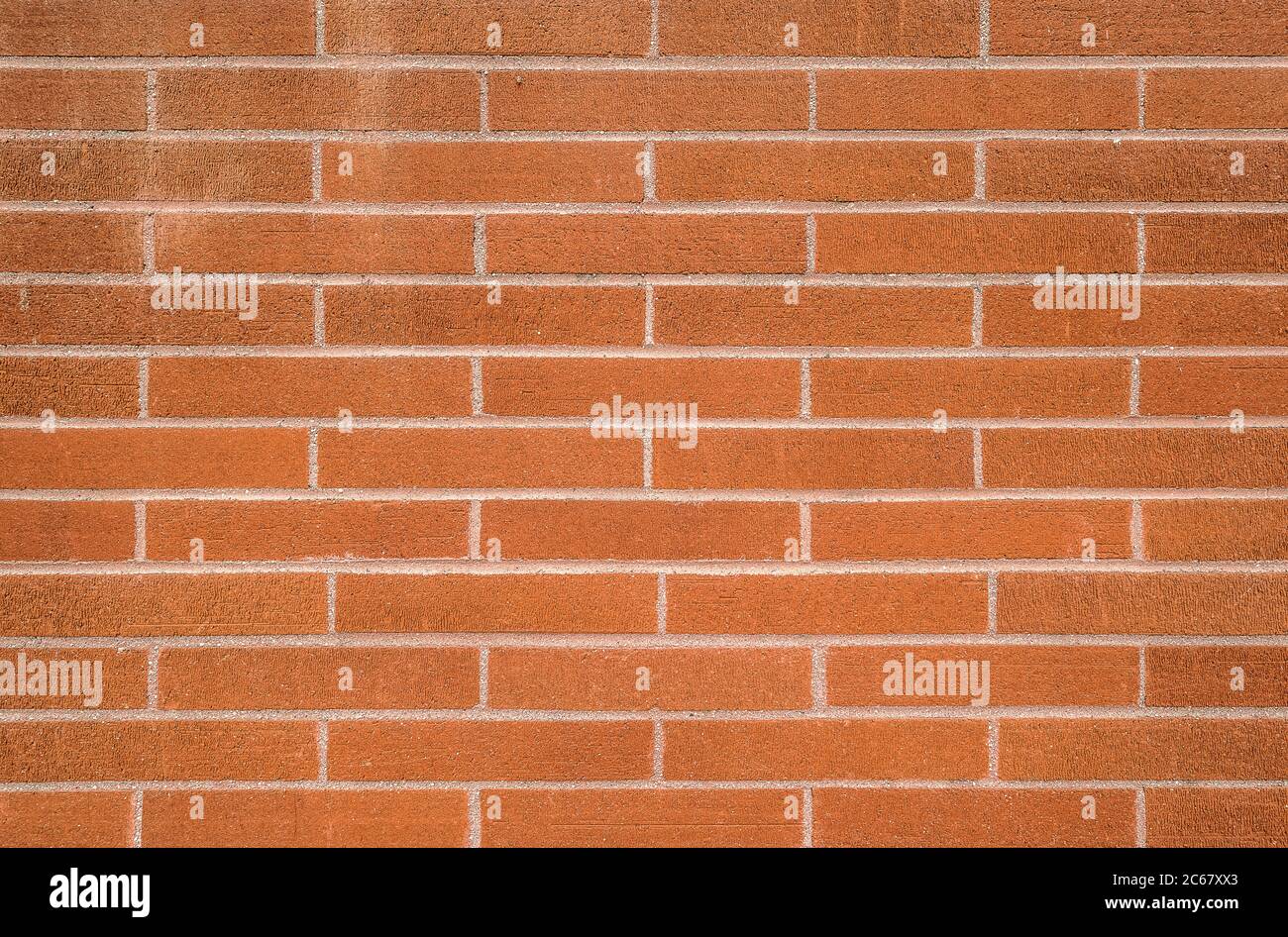 Red brick wall texture Stock Photo