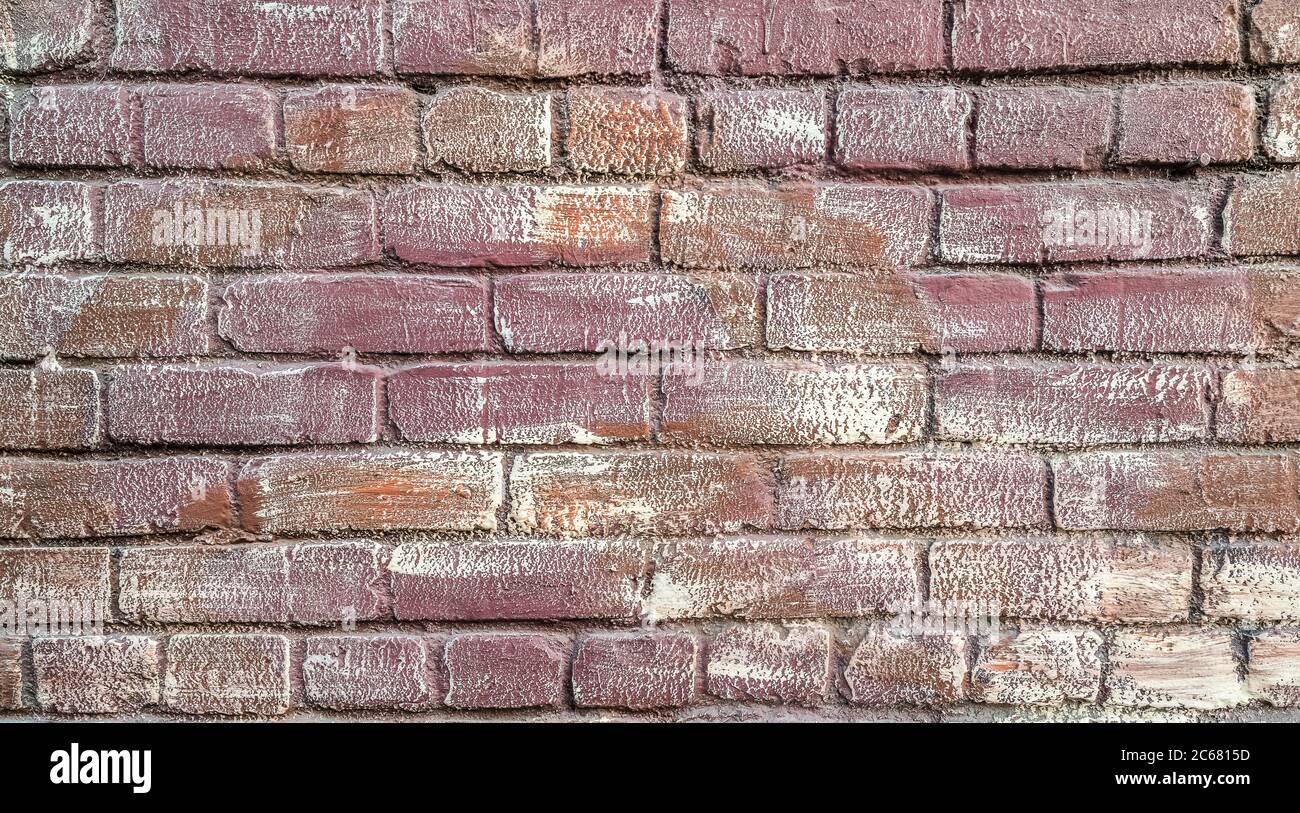 Full frame close-up of brick wall Stock Photo - Alamy