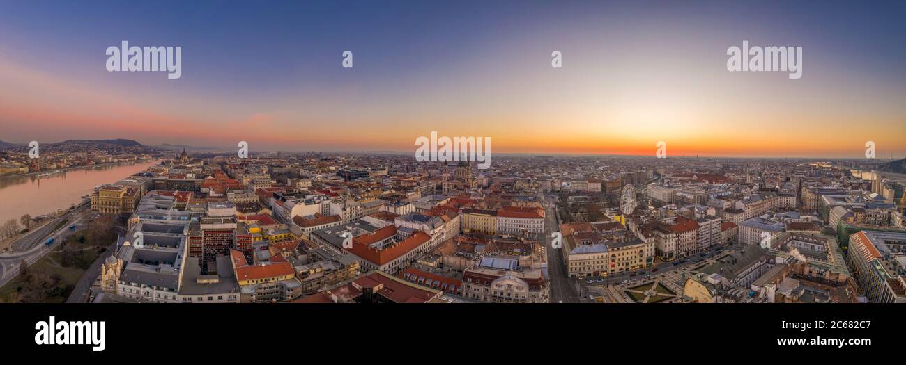 Panoramic drone shot st hi-res stock photography and images - Alamy