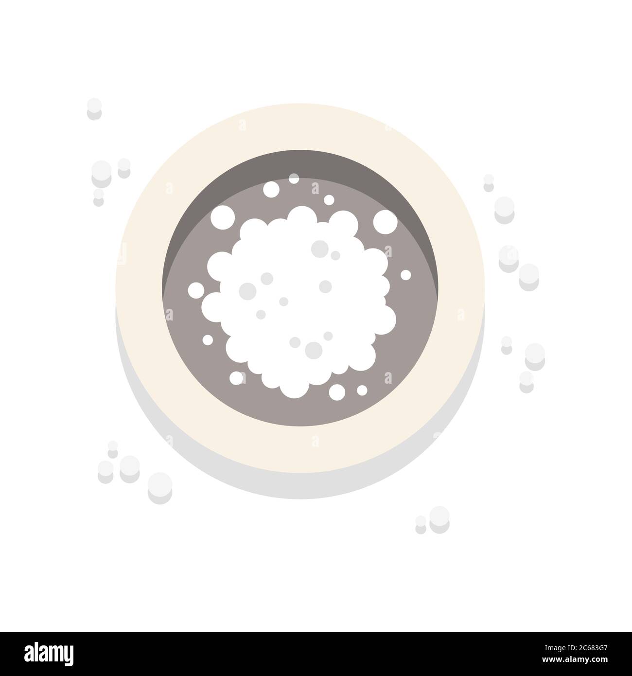 Bubbles foam in hot Stock Vector Images - Alamy