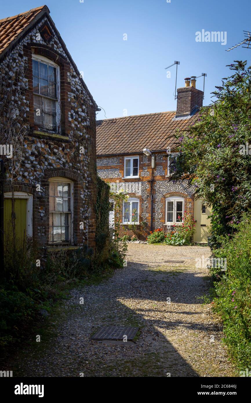 Norfolk Old Town Stock Photo