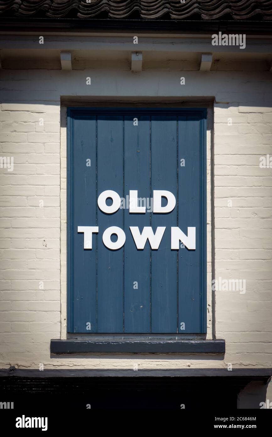 Old Town Stock Photo