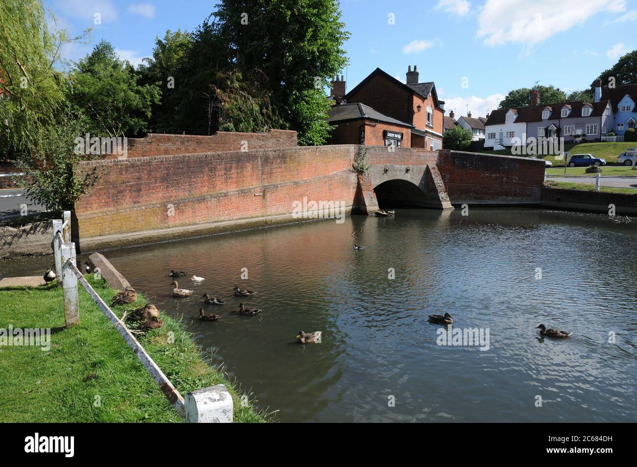 Bridge, Finchingfield, Essex Stock Photo - Alamy