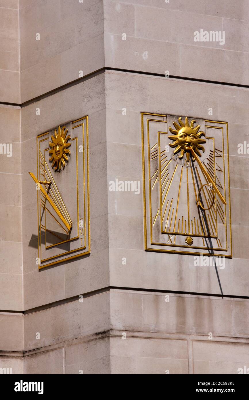 Sundial, London, England Stock Photo Alamy