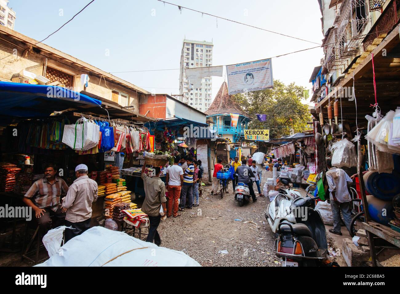 Chor Bazaar in Mumbai India Stock Photo Alamy