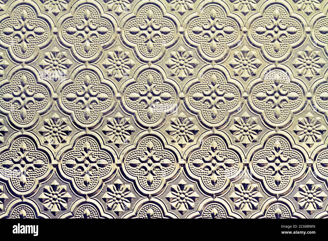 pattern on Background corrugated glass Stock Photo - Alamy