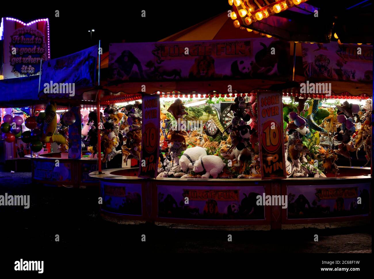 Games to win prizes at the funfair take a chance redemption rigged 