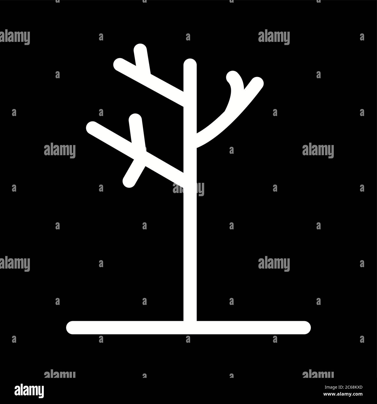 Unique Autumn Vector Glyph Icon Stock Vector