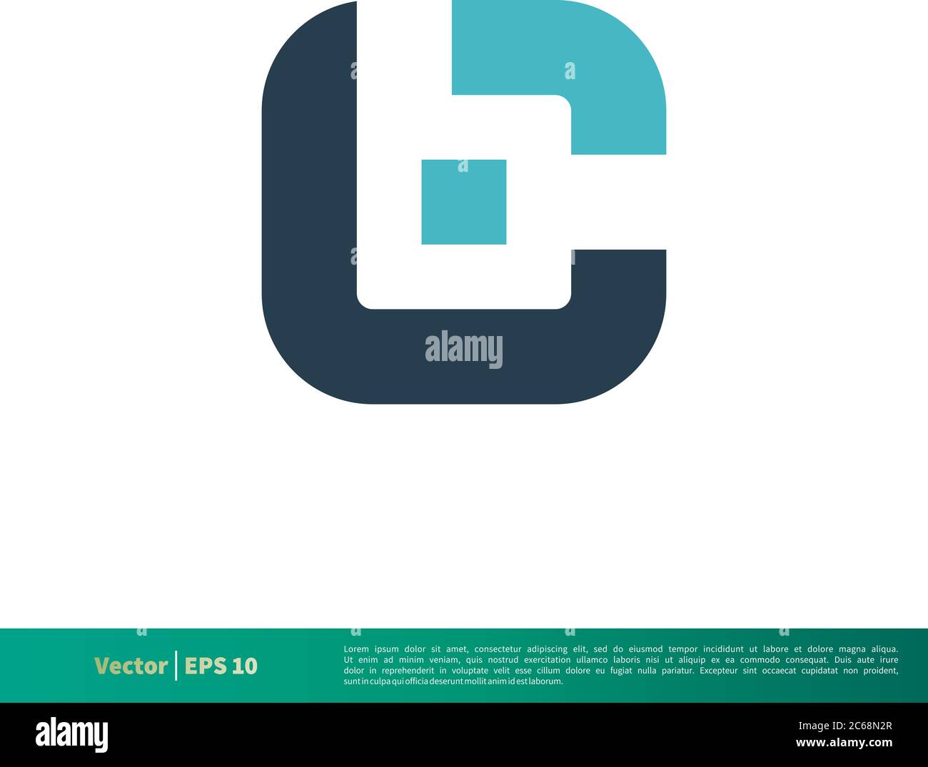 C Letter Icon Vector Logo Template Illustration Design. Editable Vector EPS 10. Stock Vector