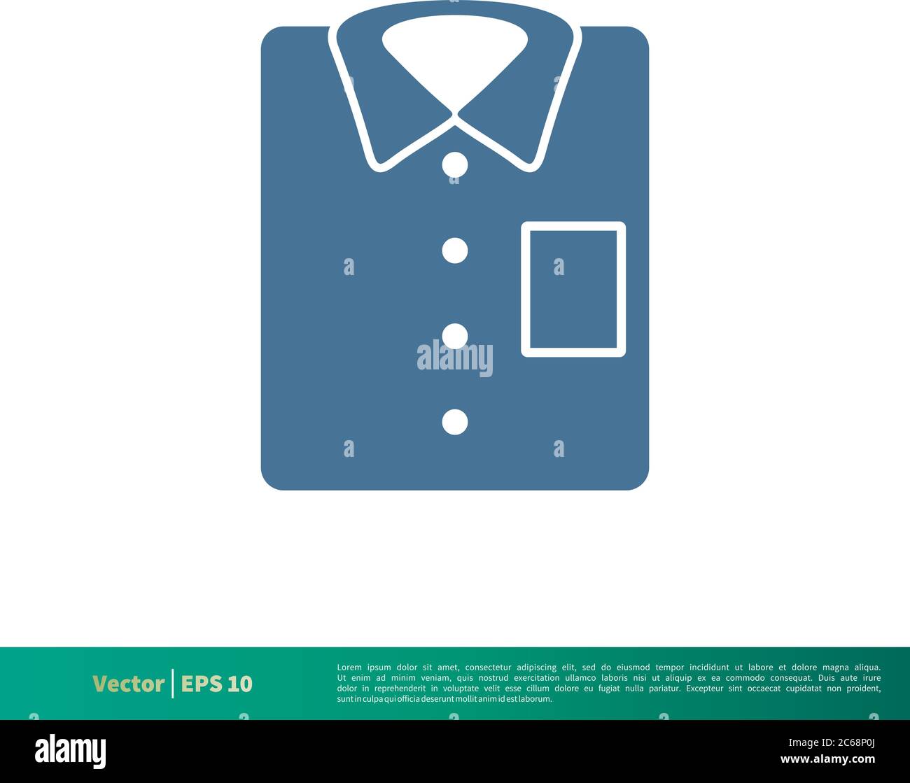 Clothing Laundry Icon Vector Logo Template Illustration Design. Editable Vector EPS 10. Stock Vector