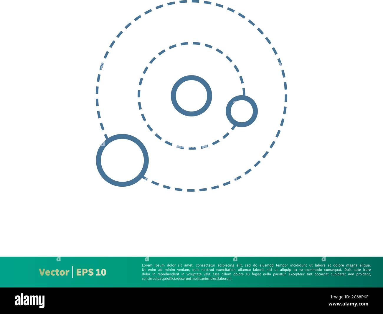 Galaxy Icon Vector Logo Template Illustration Design. Editable Vector EPS 10. Stock Vector