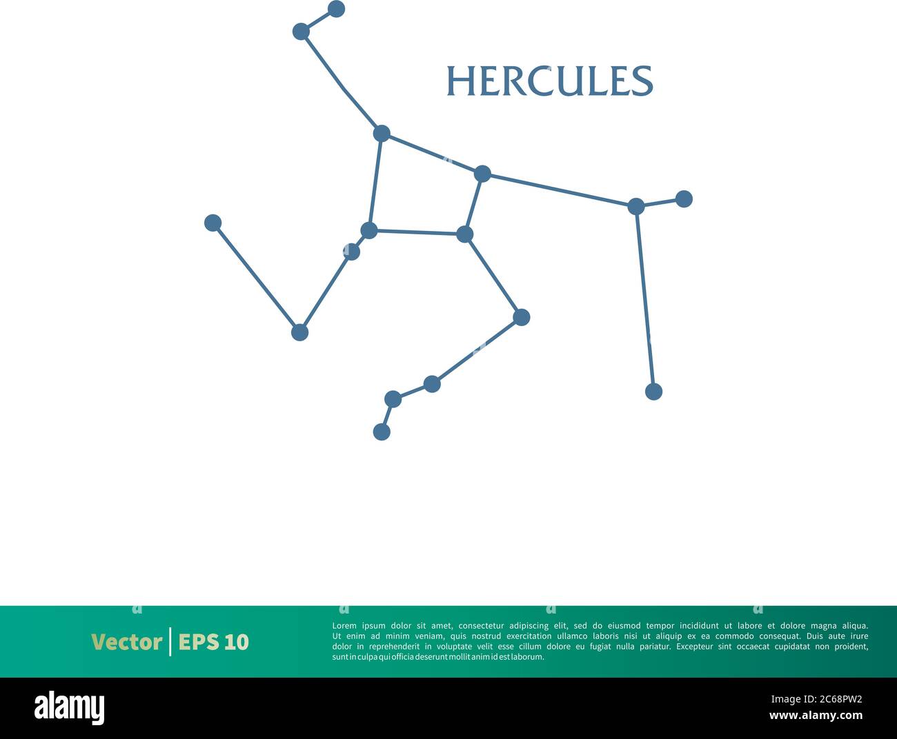 Constellation of hercules hi-res stock photography and images - Alamy