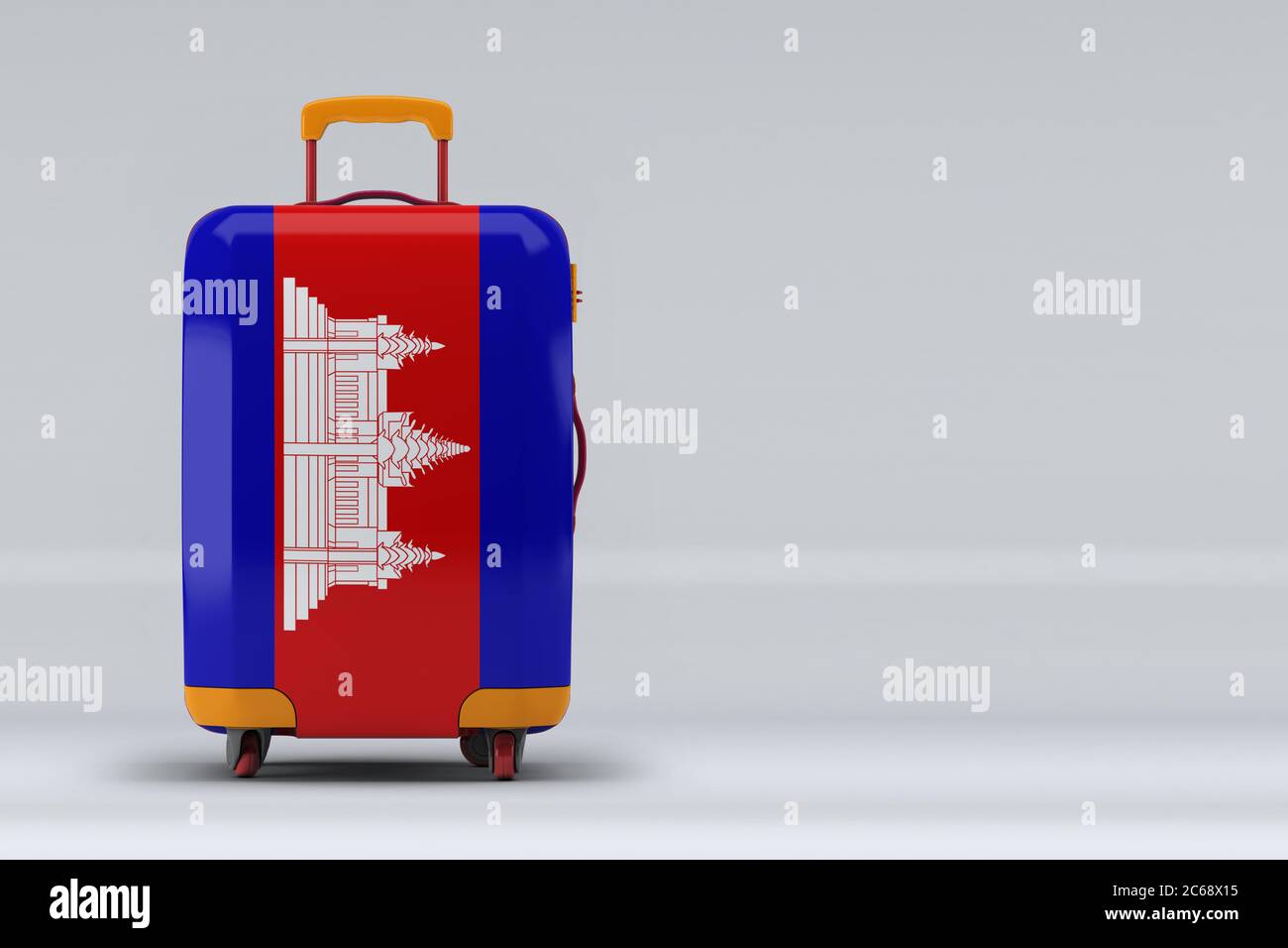 national tourist luggage
